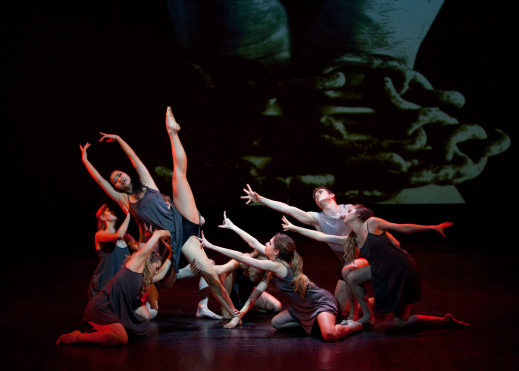 ICTheatre performing group on stage live dance showcase