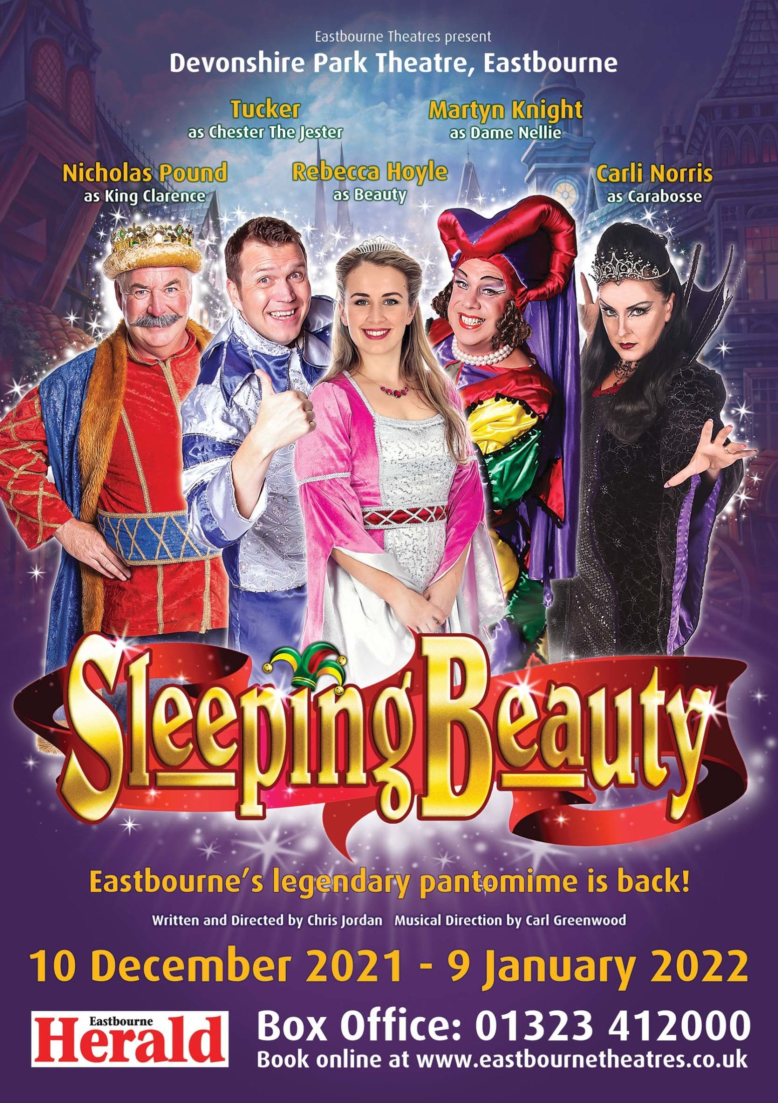Mia Longman and Megan O'Hara performing in 'Sleeping Beauty' at Devonshire Park Theatre (Eastbourne)