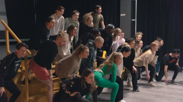 ICTheatre musical theatre students group rehearsals